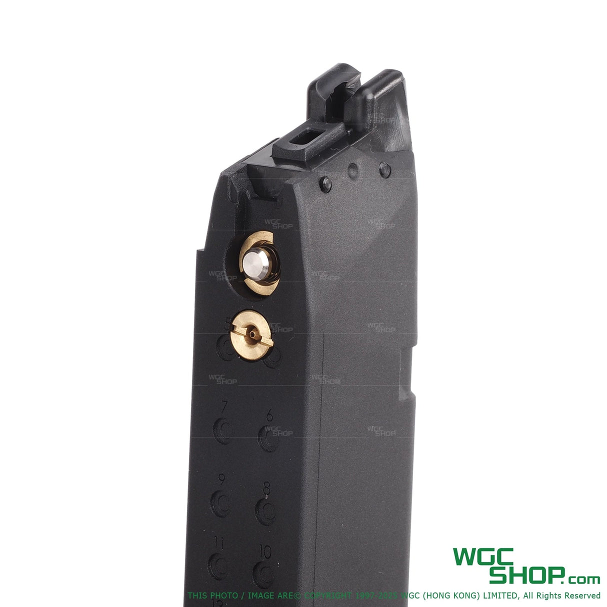 RELOAD 50Rds Lightweight G18 Gas Airsoft Magazine close up view 2