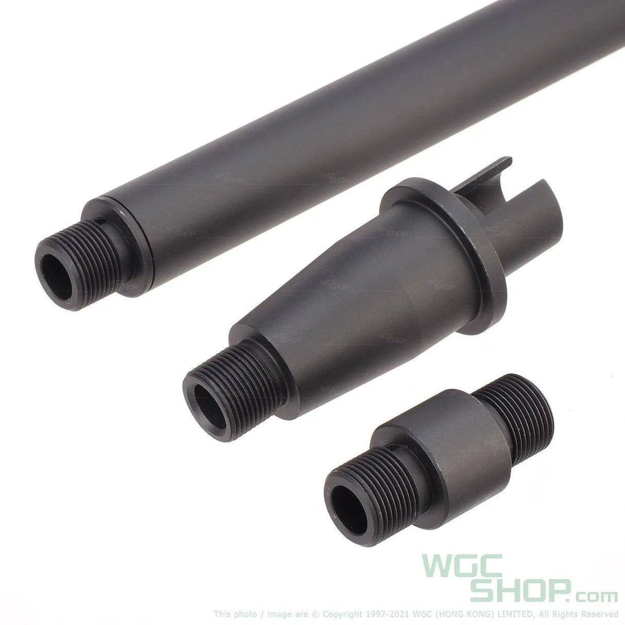 REVANCHIST Aluminum Outer Barrel for Marui M4 MWS MTR GBBR - Black 6.5 / 7 Inch RAHK-10068 - WGC Shop