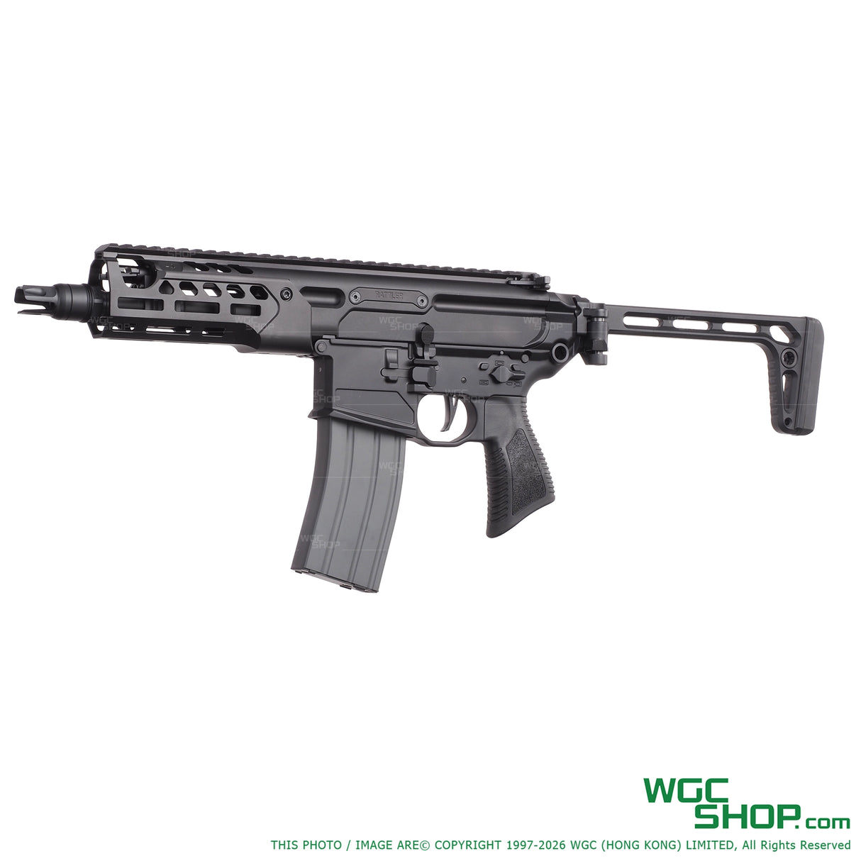 SALVO PRECISION RATTLER LT 6.75 Inch GBB Airsoft SAL-GBB-S001-3C-SB-BK - WGC Shop