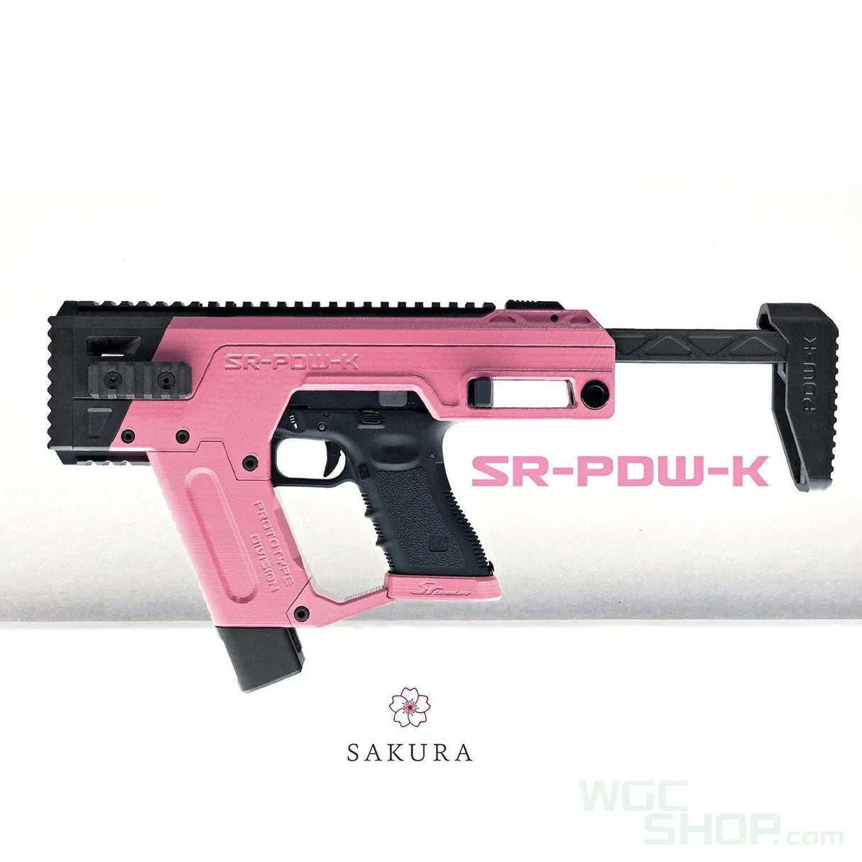 SRU Glock PDW SMG Kit for Umarex / VFC Glock Pink SRU-PDW-K-UM-PK - WGC Shop