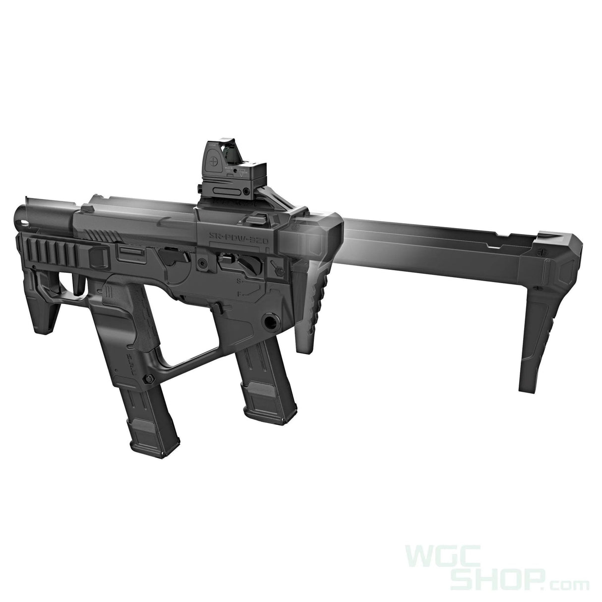 SRU P320 PDW Kit for WE F17 / F18 Black SRU-PDW-320-BK - WGC Shop