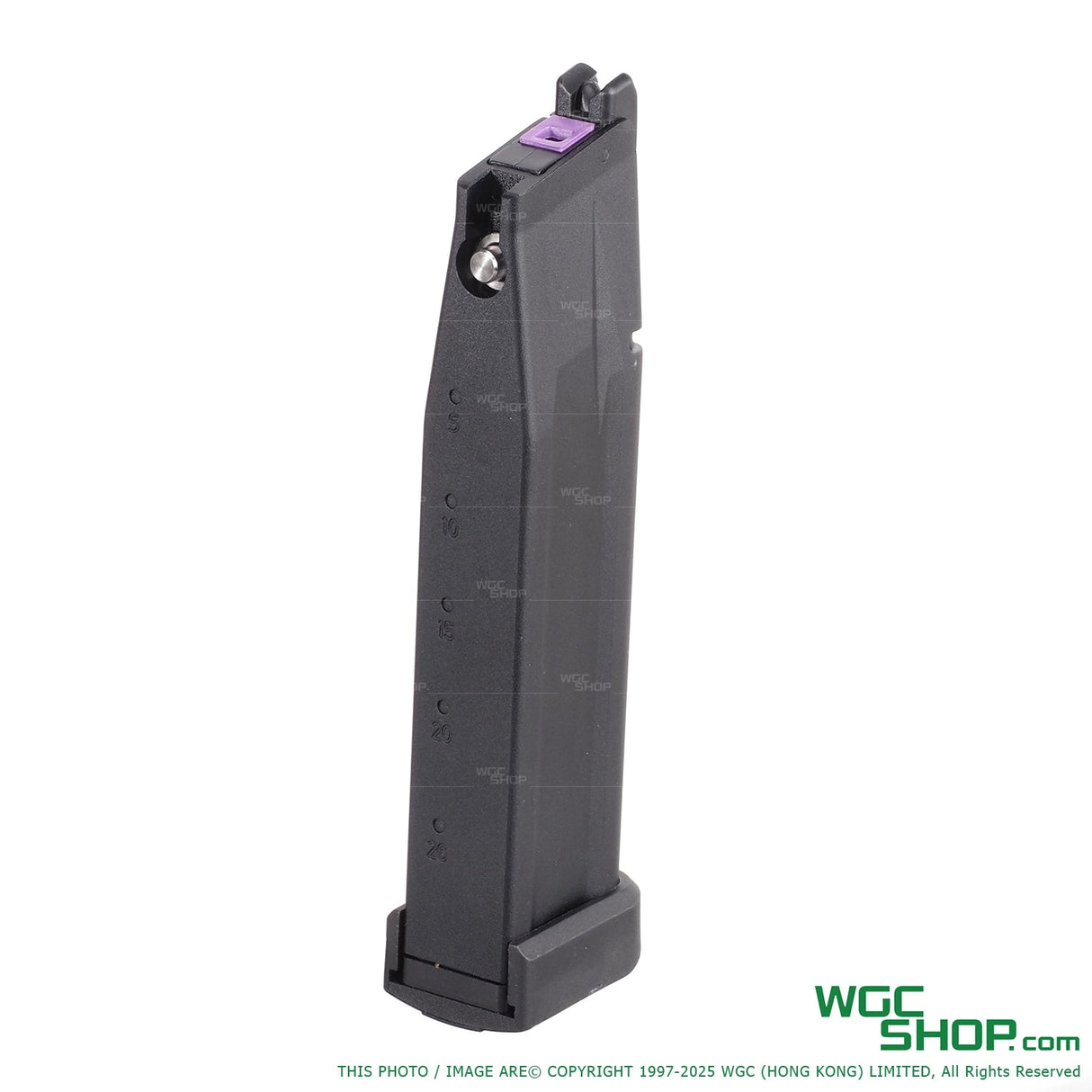 T8 140mm Aluminum CNC Gas Magazine for MARUI Hi-Capa GBB Airsoft