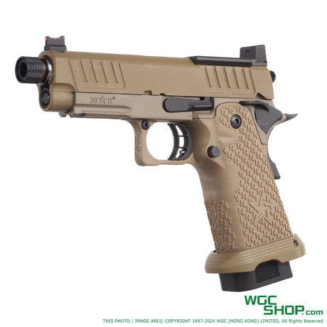 T8 X ARMY PLUS R612-5 STACCATO C2 GBB Airsoft ( Steel Parts Version ) licensed by EMG-WGC Shop