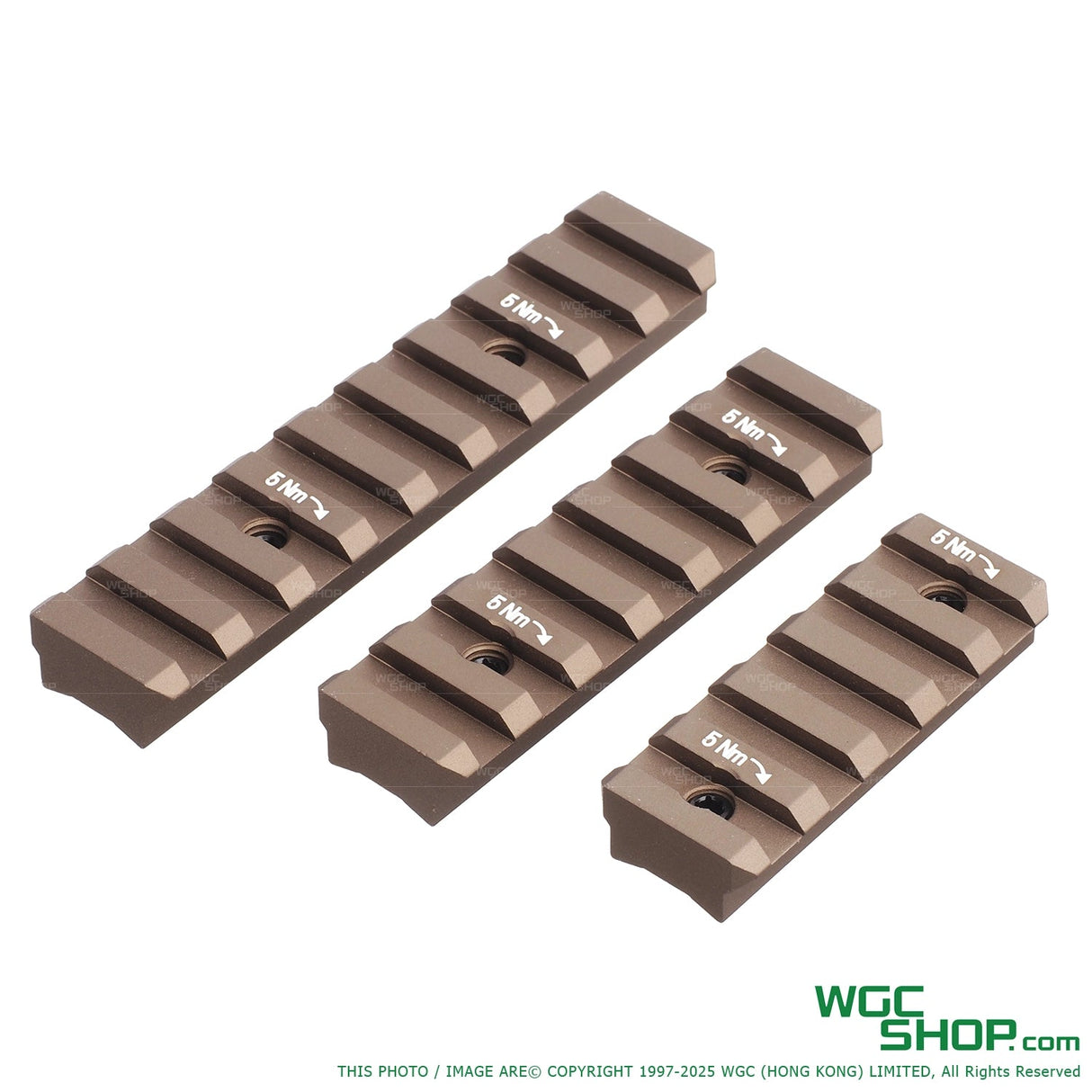 TASK FORCE Hkey Mod Picatinny Rail ( Tan - 54mm / 74mm / 94mm )-