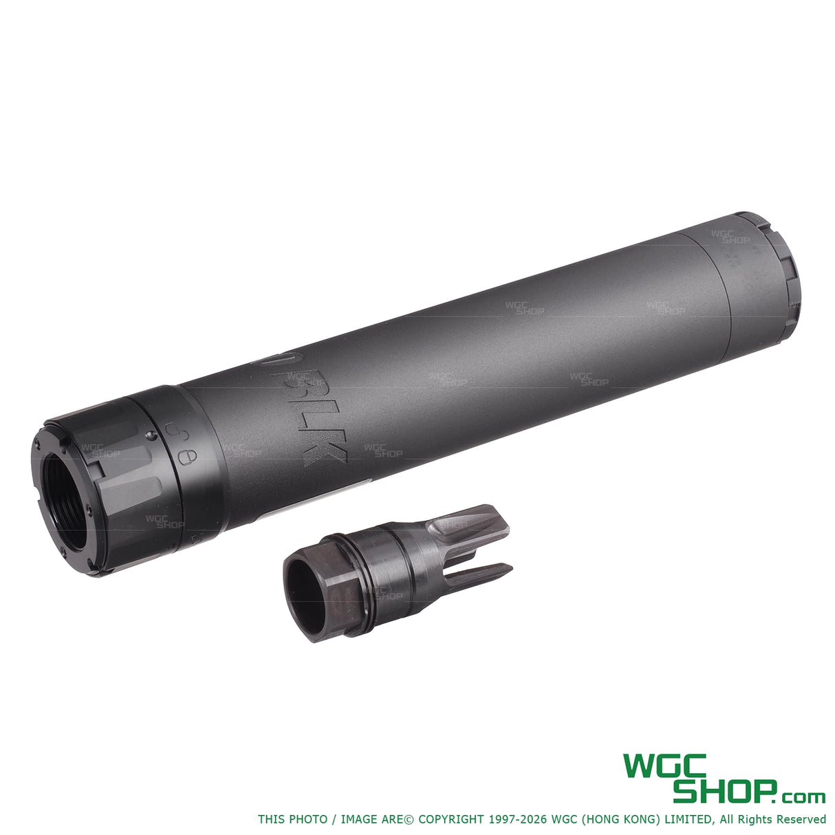 TASK FORCE SLH300 TI - QD Suppressor with Flash Hider Black TF-SLH300TI-BK - WGC Shop