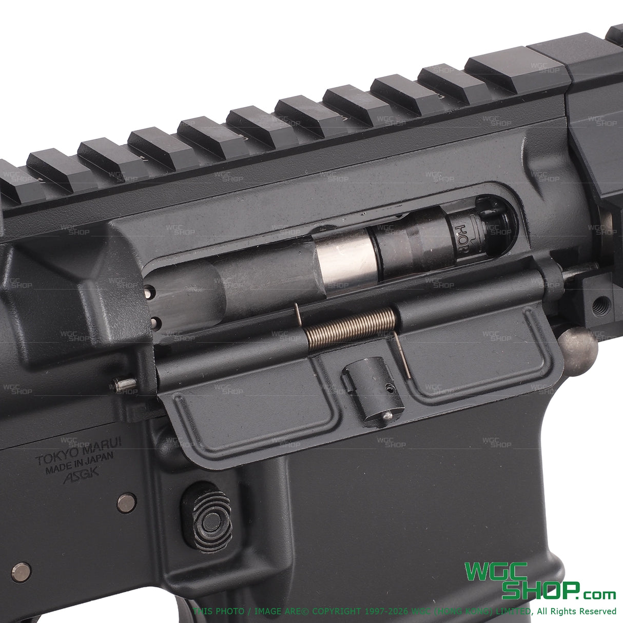 Bolt close-up of TOKYO MARUI FPR MK 4 EVOLT RS Airsoft - WGC Shop