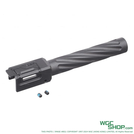 TTI AIRSOFT Fixed Outer Barrel for Marui 17 / 18 Gen3 Spec & WE G-Series GBB Airsoft - Type B-TTI-P0038-BK-WGC Shop