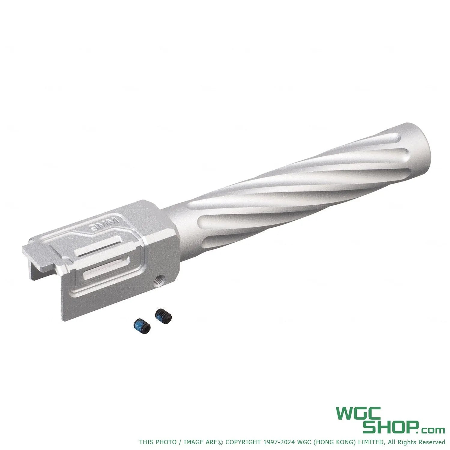 TTI AIRSOFT Fixed Outer Barrel for Marui 17 / 18 Gen3 Spec & WE G-Series GBB Airsoft - Type B-TTI-P0038-SV-WGC Shop