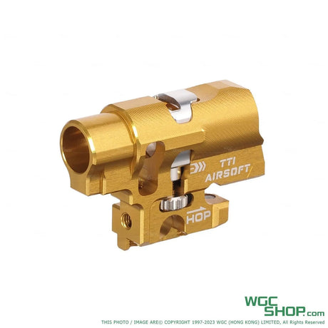 TTI AIRSOFT Infinity Marui Spec Hi-Capa One Piece Full CNC TDC Hop-Up Chamber-TTI-P0031-GOLD-WGC Shop