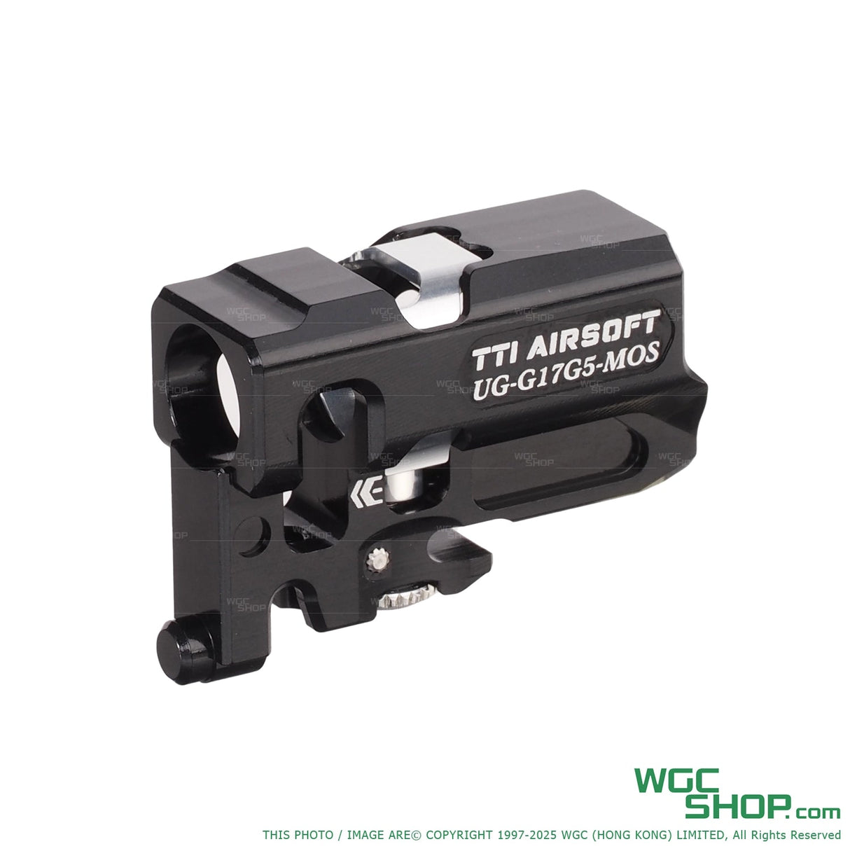 TTI AIRSOFT Infinity One Piece Full CNC TDC Hop-Up Chamber for GHK G17 Gen5 MOS GBB Airsoft-TTI-P0050-BK