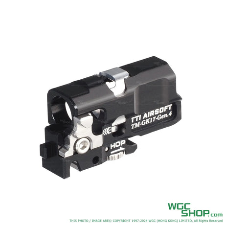 TTI AIRSOFT Infinity One Piece Full CNC TDC Hop-Up Chamber for Marui G17 Gen4 Spec GBB Series-TTI-P0044-BK-WGC Shop