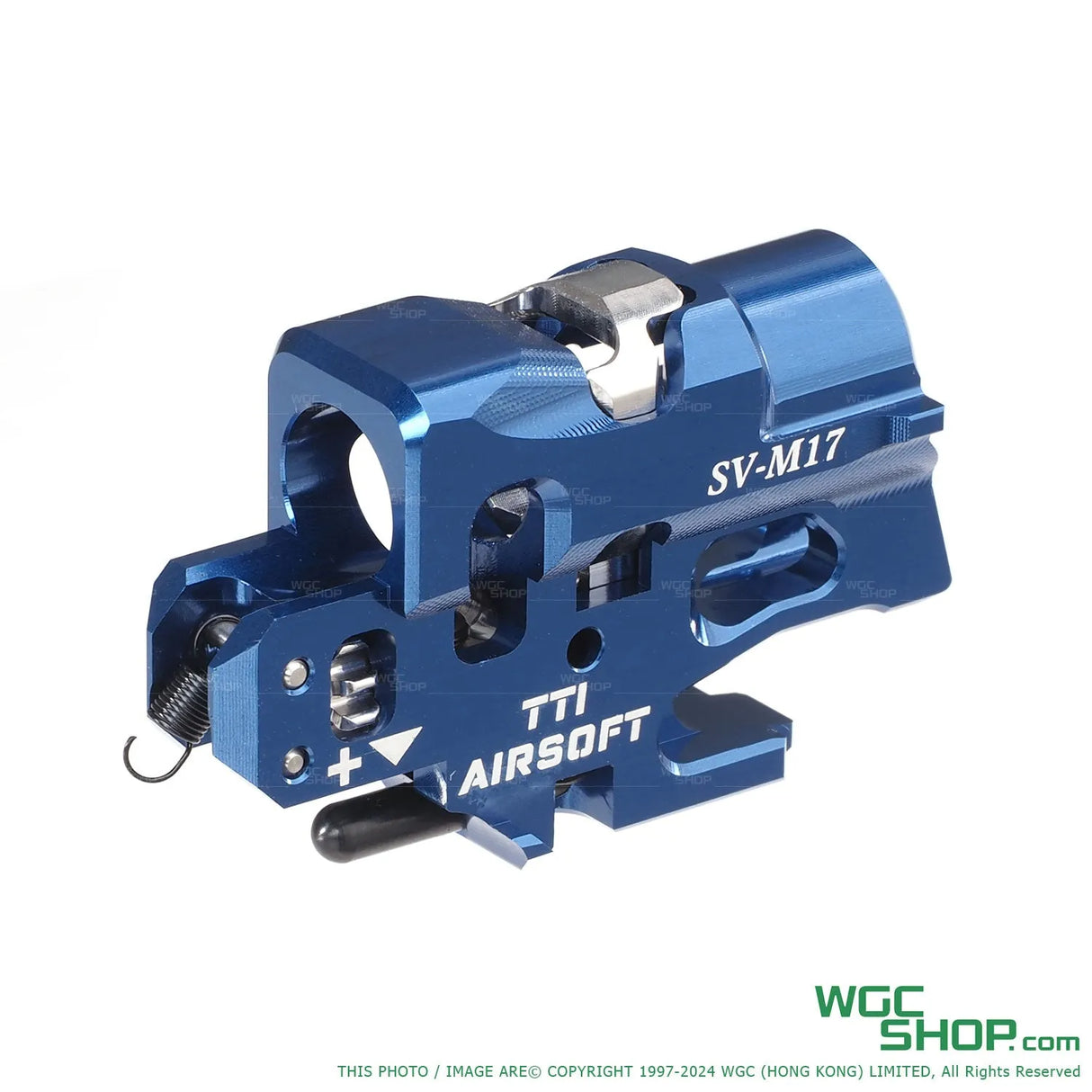 TTI AIRSOFT Infinity One Piece Full CNC TDC Hop-Up Chamber for SIG AIR / VFC M17 & M18 GBB Series-TTI-P0046-BLUE-WGC Shop