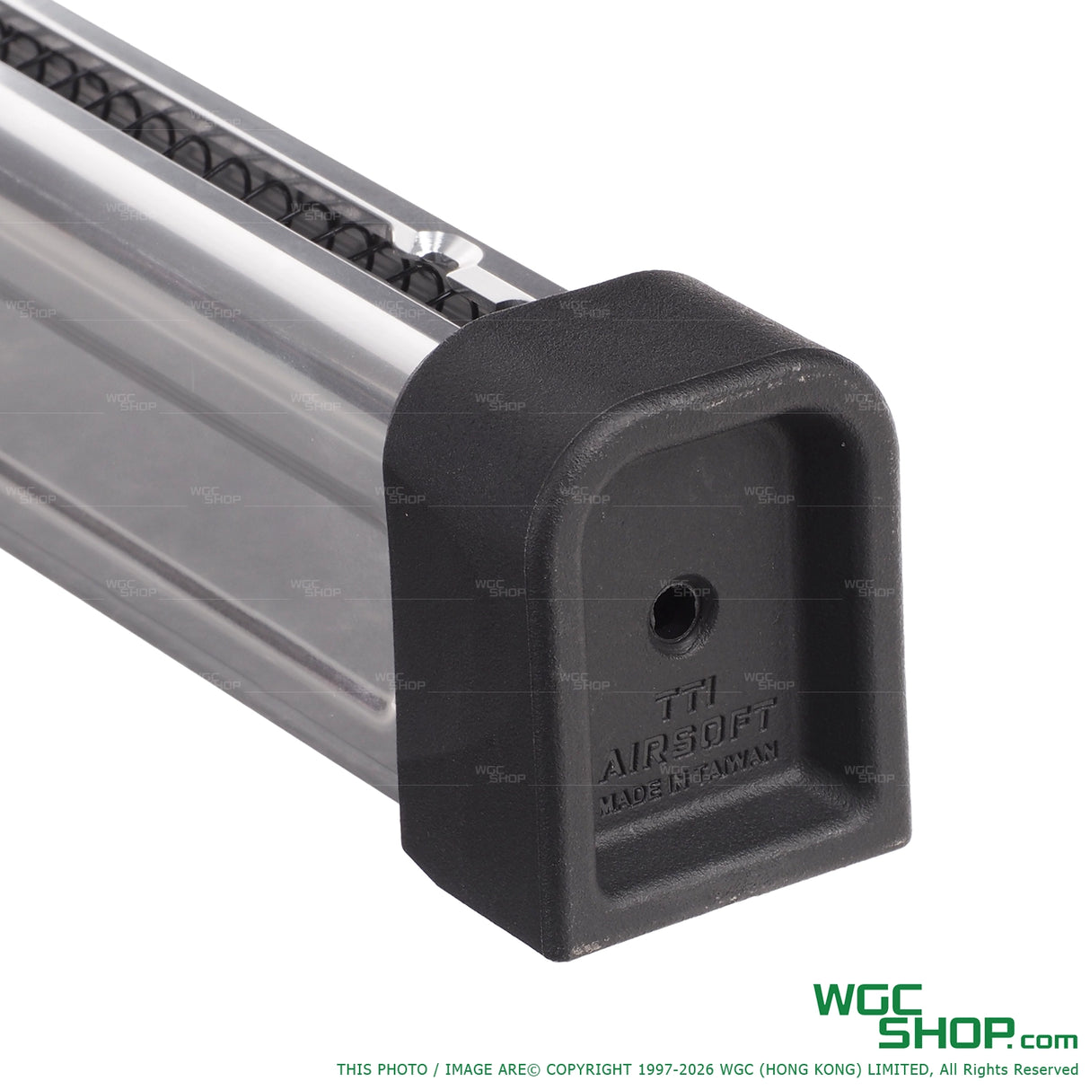 TTI AIRSOFT 50Rds CNC Aluminum Lightweight Hi - Capa Gas Airsoft Magazine Silver TTI-M0007-SV - WGC Shop