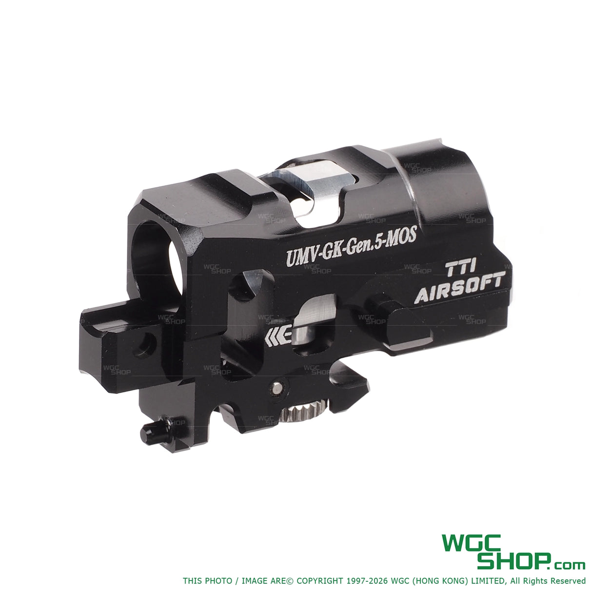 TTI AIRSOFT Infinity One Piece Full CNC TDC Hop - Up Chamber for VFC G17 Gen5 MOS GBB Black TTI-P0042-M-BK - WGC Shop