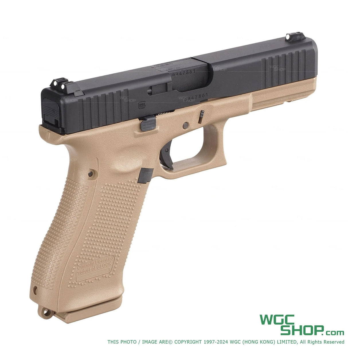 UMAREX / VFC G17 Gen5 French Army GBB Airsoft ( w/Glock Case + Backstraps )-WGC Shop