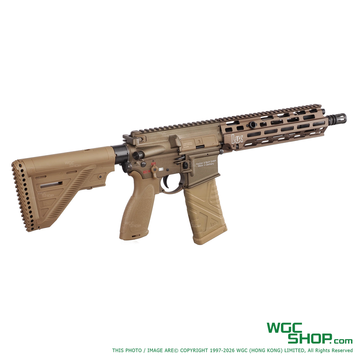 VFC HK416A5 M-LOK EVO GBB Airsoft - RAL8000 / UMAREX Licensed VFC-VF2-LHK416A5-TN04 - WGC Shop