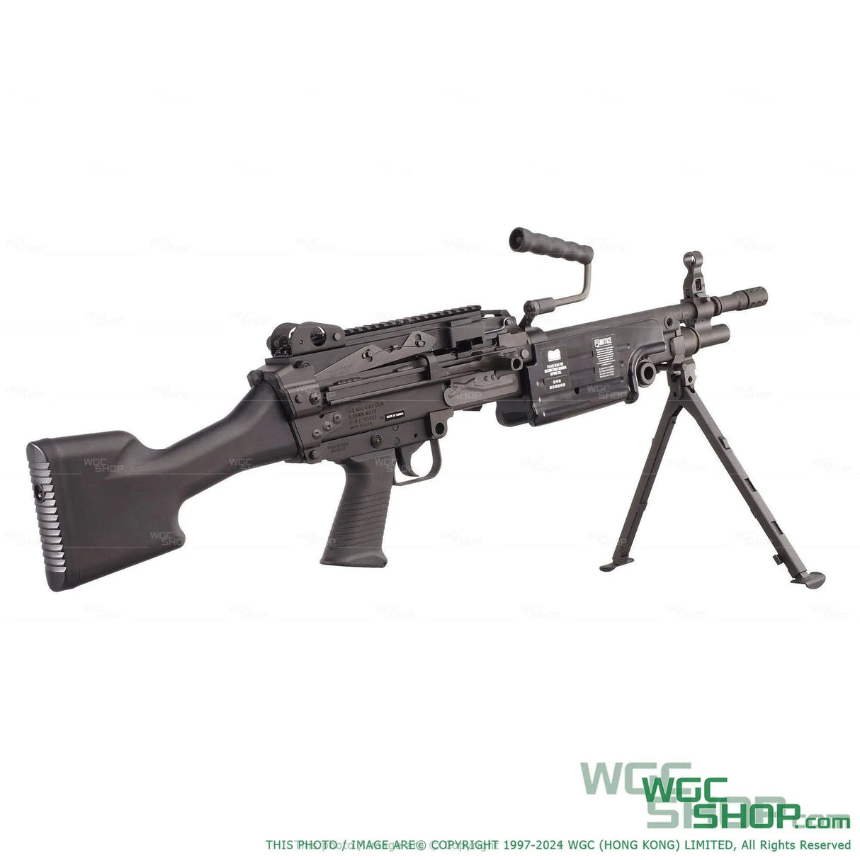 VFC M249 GBB Airsoft - Right Side View