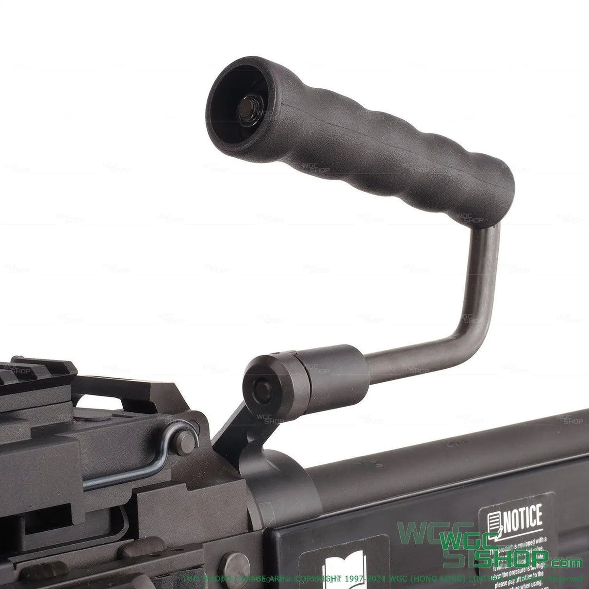 VFC M249 GBB Airsoft - Handle Close-Up View