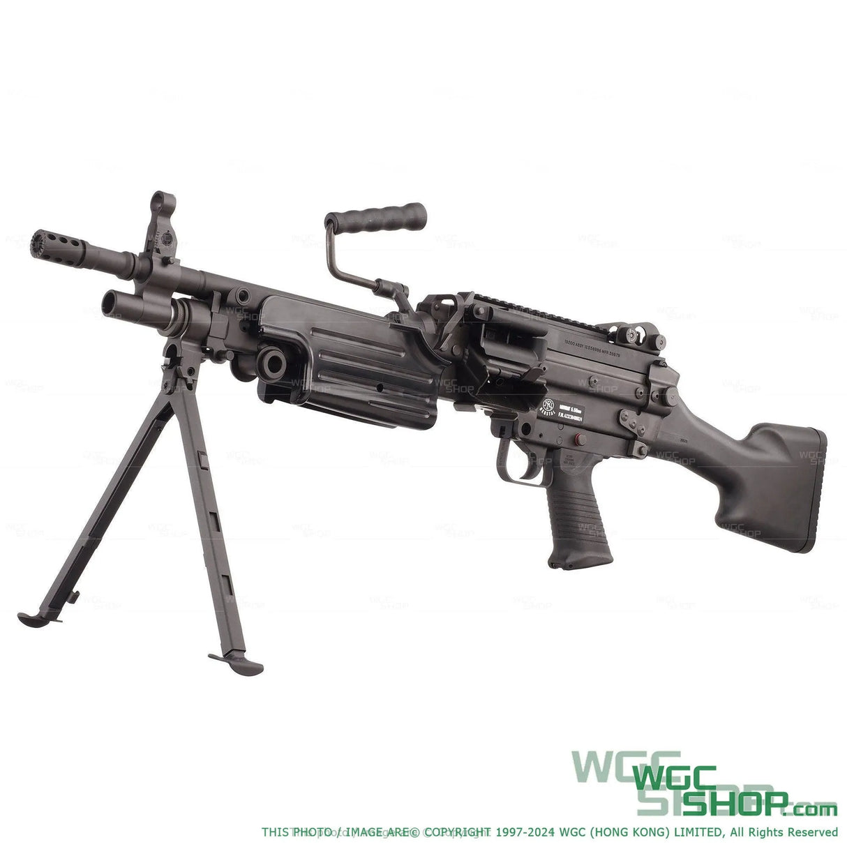 VFC M249 GBB Airsoft - Left Side View