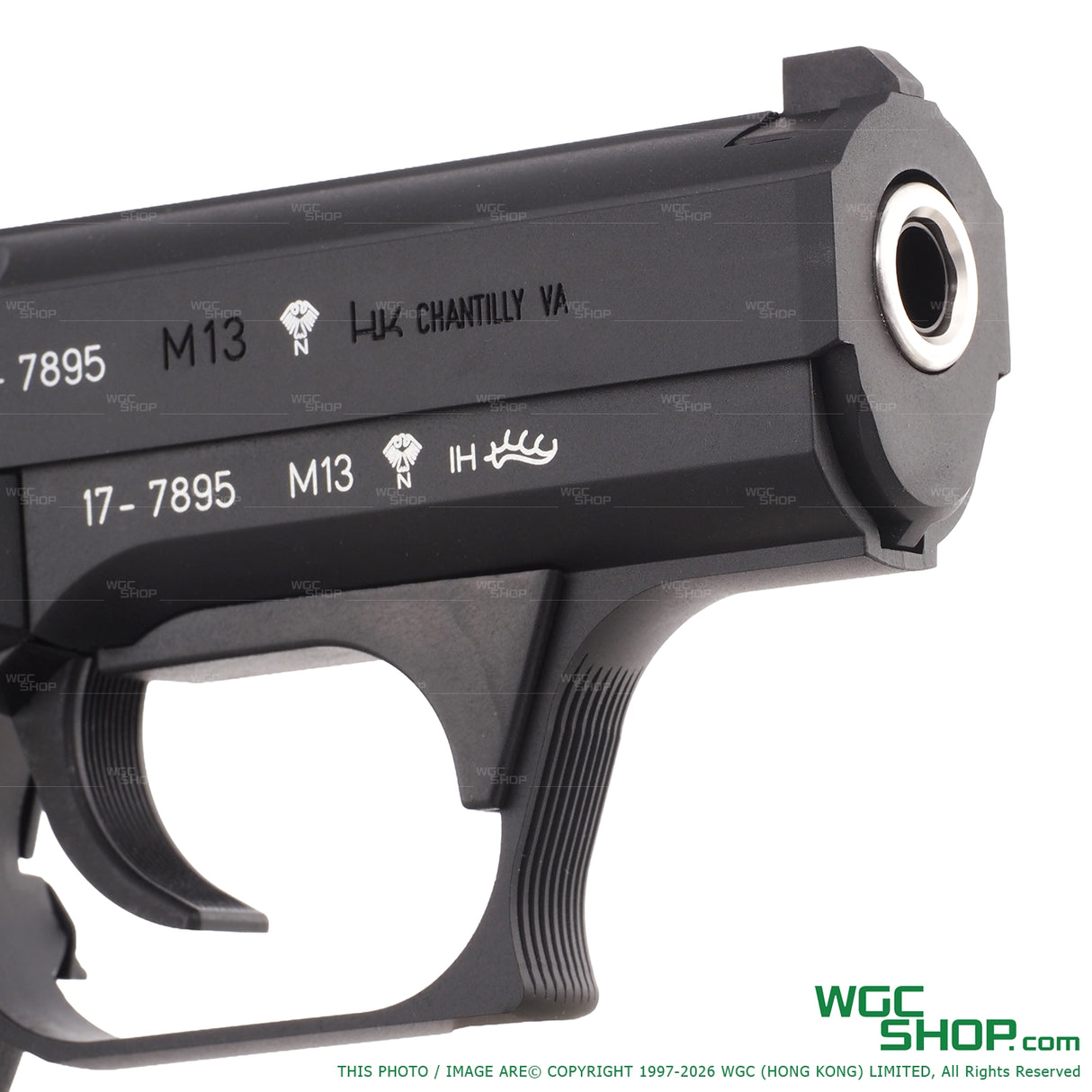 Front close-up view of VFC P7M13 GBB Airsoft - WGC Shop
