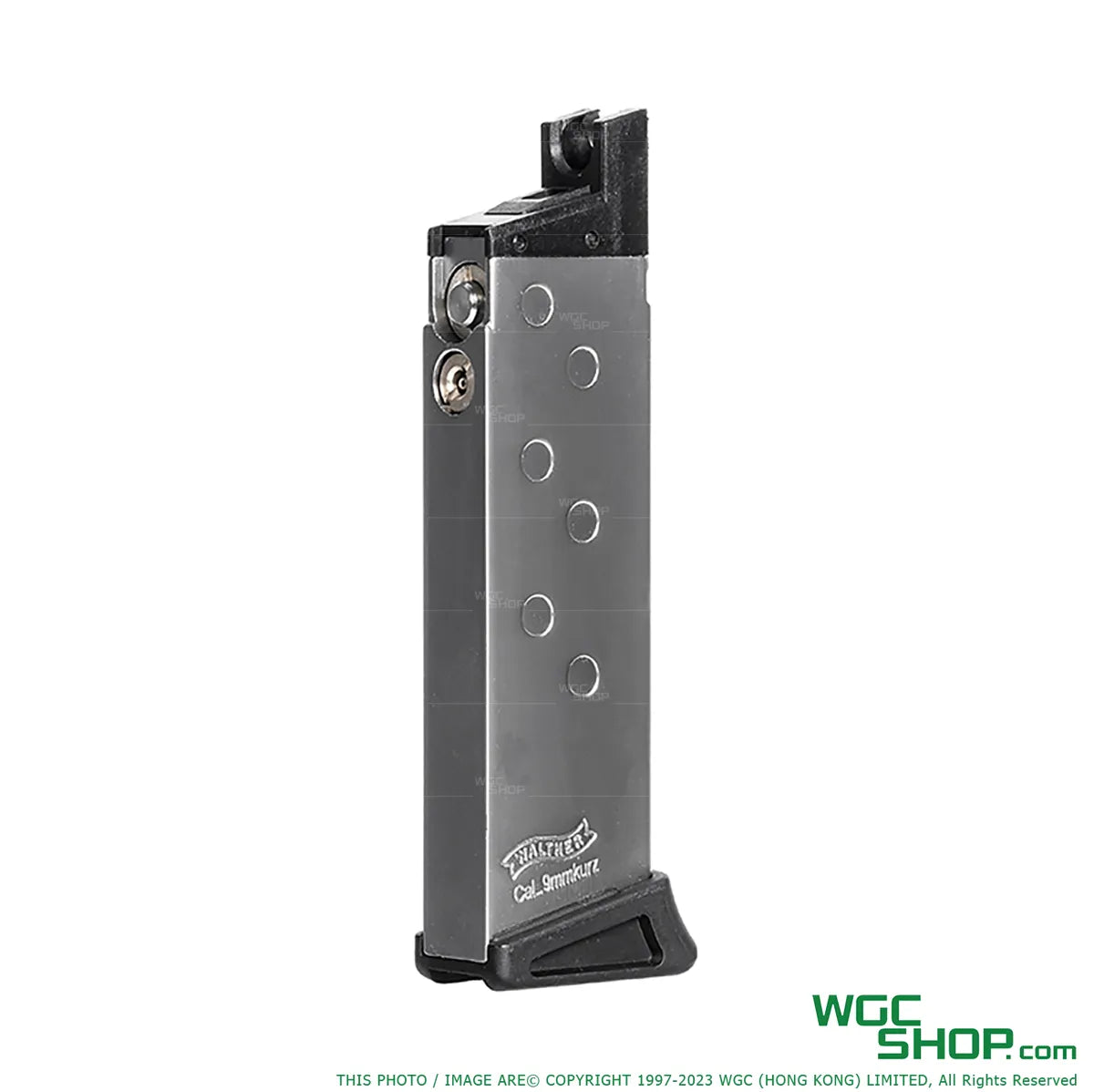 Right of VFC PPK/S 13Rds Gas Airsoft Magazine - Silver