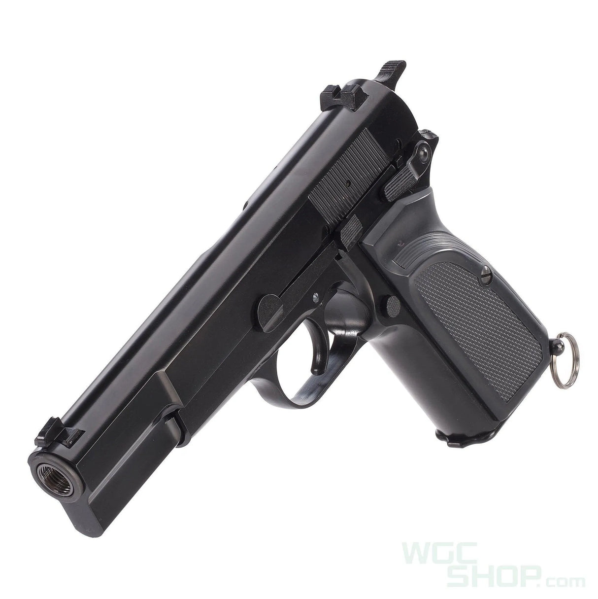 WE Browning Hi Power MK3 GBB Airsoft - Black - WGC Shop