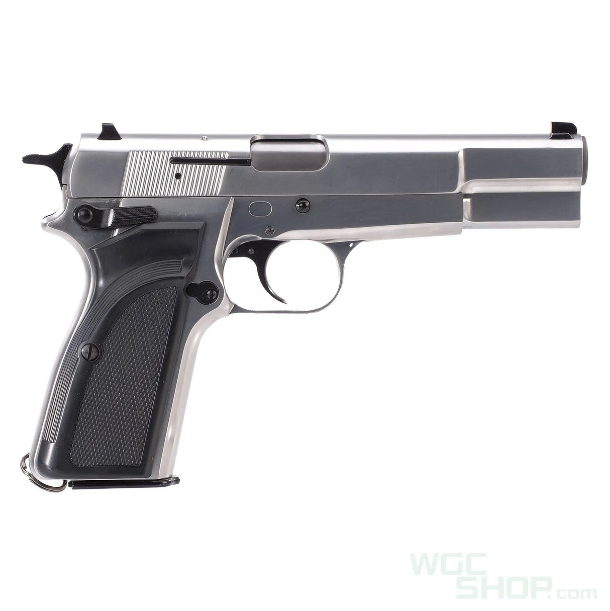WE Browning Hi Power MK3 GBB Airsoft - Silver - WGC Shop