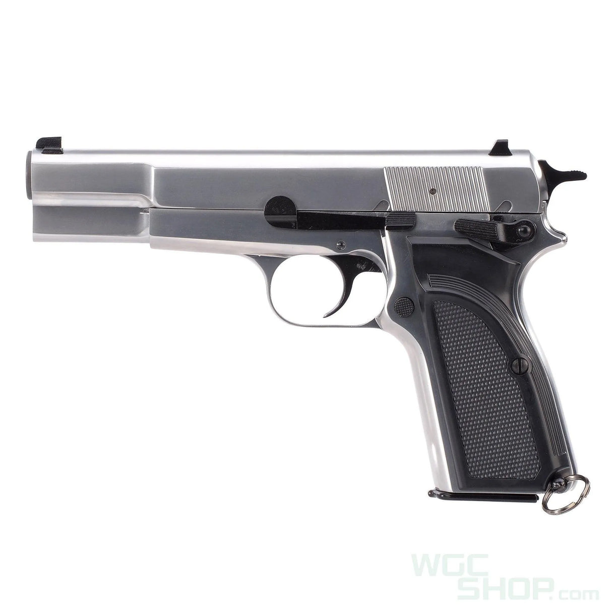 WE Browning Hi Power MK3 GBB Airsoft - Silver - WGC Shop