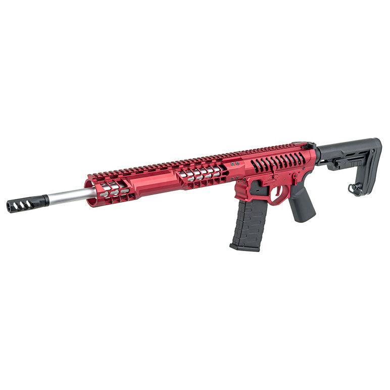 APS F - 1 Electric Airsoft ( AEG ) - RS - 2 Stock / eSilver Edge Red / Red Switch APS-AEG-EBDR-RR-2 - WGC Shop