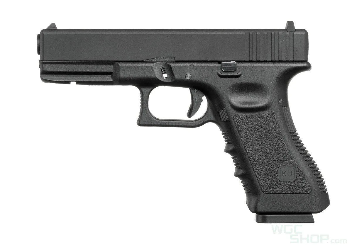 KJ WORKS KP-17 GBB Airsoft - Black - WGC Shop