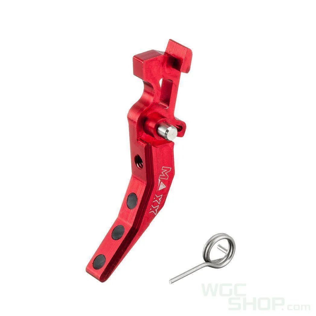 Maxx CNC Aluminum Advanced Trigger ( Style C ) Red MAXX-TRG001SCR - WGC Shop