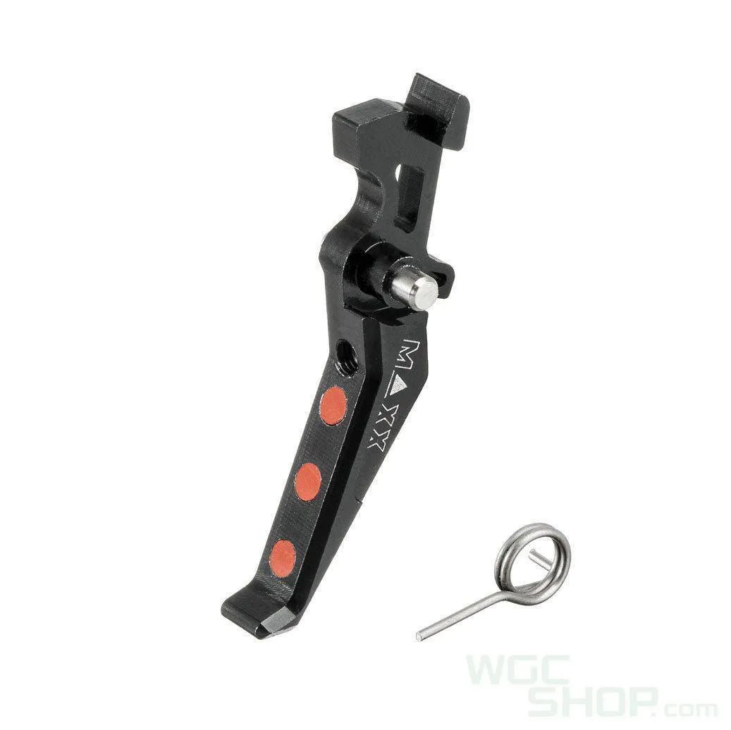Maxx CNC Aluminum Advanced Trigger ( Style E ) Black MAXX-TRG001SEB - WGC Shop