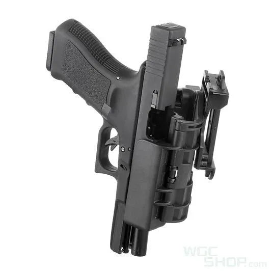 No Restock Date - APS Quick Cocking / Tactical Holster for G19 ( Black ) - WGC Shop