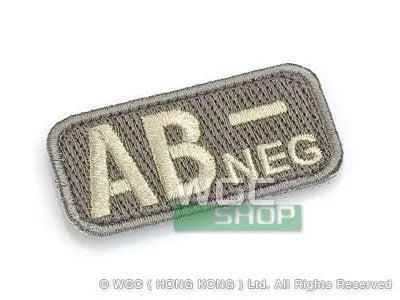 MIL-SPEC MONKEY Patch - Blood Type AB- ( ACU Light ) - WGC Shop