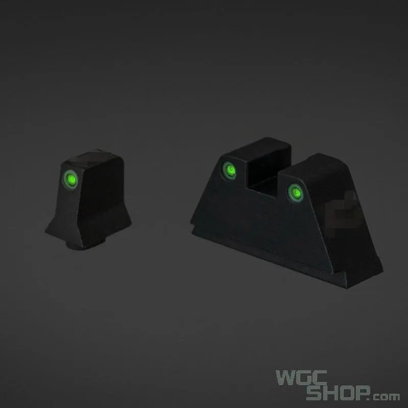 PRO ARMS Tritium Steel High Sight for Umarex / VFC G17 Gen5, G19X, G19 Gen4 GBB Airsoft - WGC Shop