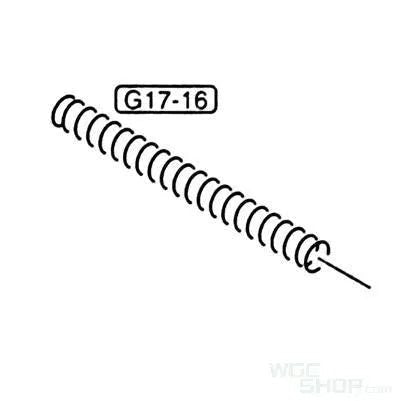 TOKYO MARUI Original Parts - G17 GBB Airsoft ( G17 - 16 ) TM-PT-G17-16 - WGC Shop
