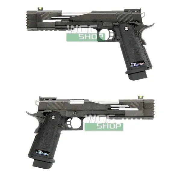 WE Hi Capa 7 Full Metal Dragon GBB Airsoft ( Type A, Black ) - WGC Shop