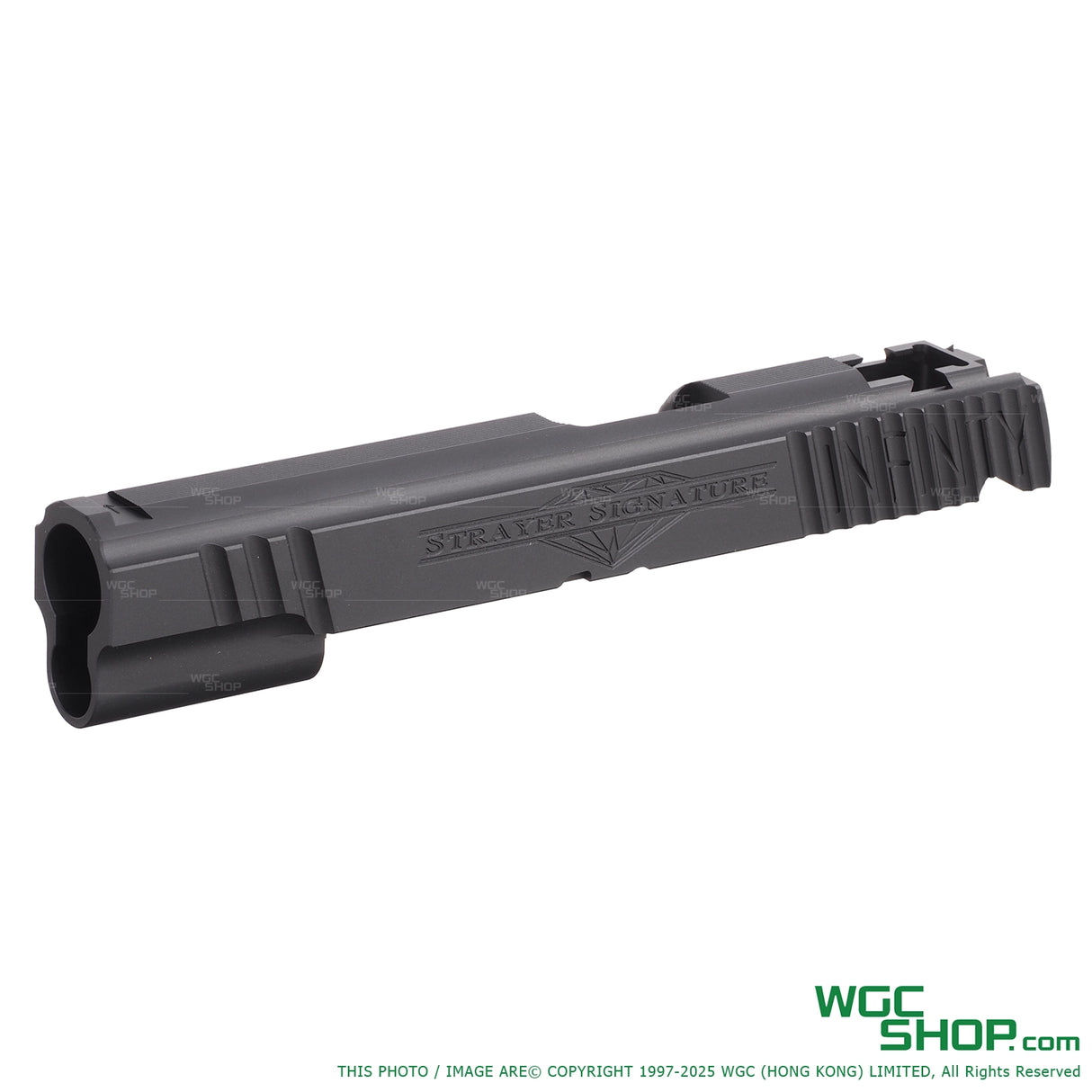 5KU CNC Infinity Signature Slide for MARUI Hi-Capa GBB ( 5KU-GB-604 )-5KU-GB-604-BK