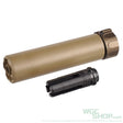 5KU 14mm CCW Flash Hider with SOCOM556 RC2 Dummy Barrel Extension Tan 5KU-244-T - WGC Shop