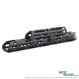 Black 5KU 428G style handguard for GHK AK GBB rifle with multiple mounting slots