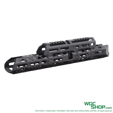 Black 5KU 1U004B KPYK style aluminum handguard for Marui AKM GBB with M-LOK slots