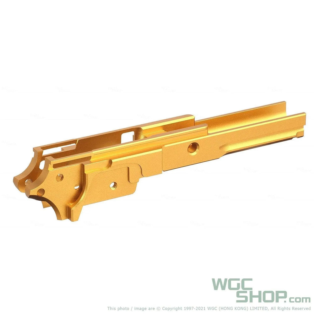 5KU 3.9 Inch Aluminum Frame for Marui Hi - Capa GBB Airsoft - Type 3 / without Logo ( Upgrade Version ) Gold 5KU-GB-563-GD - WGC Shop