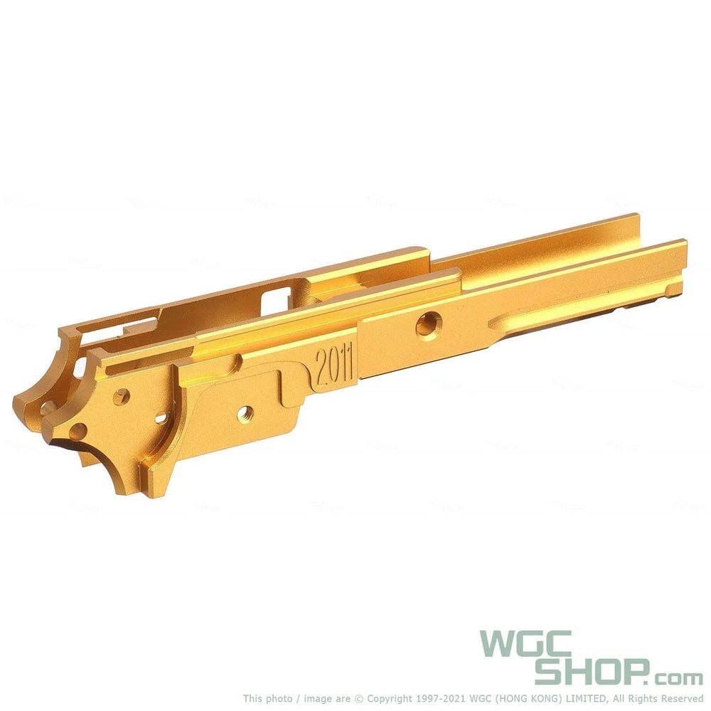 5KU 3.9 Inch Aluminum Frame for Marui Hi - Capa GBB Airsoft - Type 4 / 2011 ( Upgrade Version ) Gold 5KU-GB-564-GD - WGC Shop