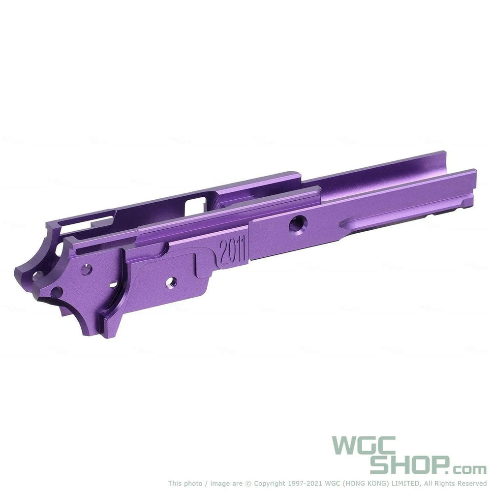 5KU 3.9 Inch Aluminum Frame for Marui Hi - Capa GBB Airsoft - Type 4 / 2011 ( Upgrade Version ) Purple 5KU-GB-564-PU - WGC Shop