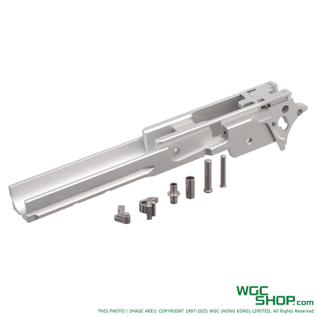 Silver metal frame for MARUI Hi-Capa airsoft