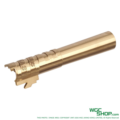 5KU 4.3 Inch Infinity SVP Stainless Barrel for MARUI Hi - Capa GBB 9mm Marking 5KU-GB-607-GD - WGC Shop