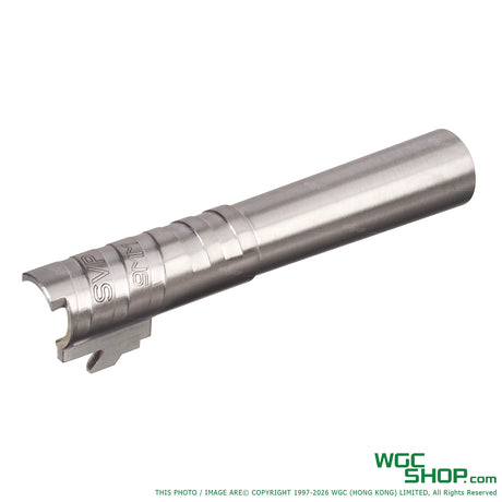 5KU 4.3 Inch Infinity SVP Stainless Barrel for MARUI Hi - Capa GBB 9mm Marking 5KU-GB-607-SV - WGC Shop