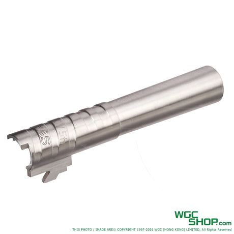 5KU 4.3 Inch Infinity SVP Stainless Barrel for MARUI Hi - Capa GBB .45 ACP Marking 5KU-GB-606-SV - WGC Shop