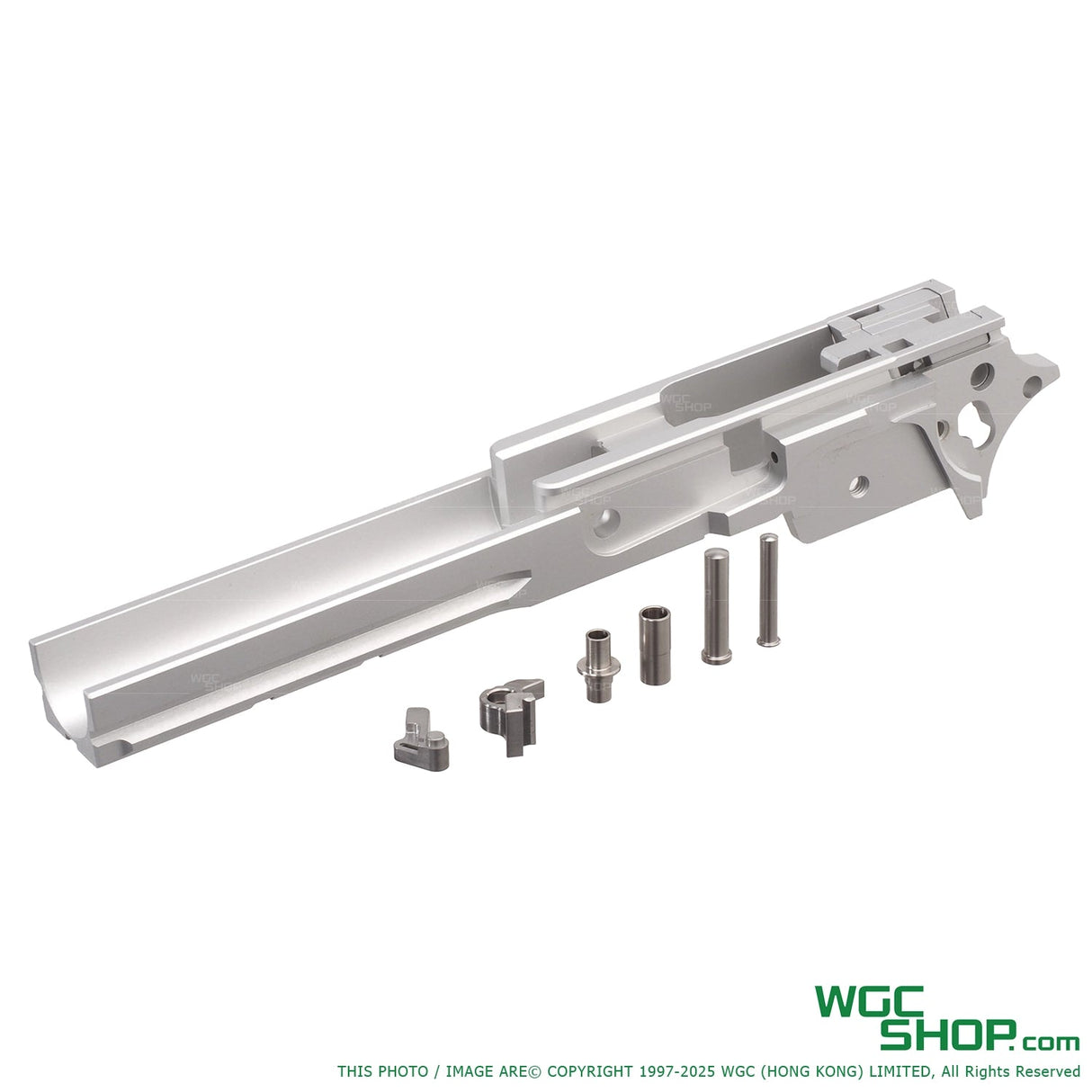 Silver metal frame for MARUI Hi-Capa airsoft