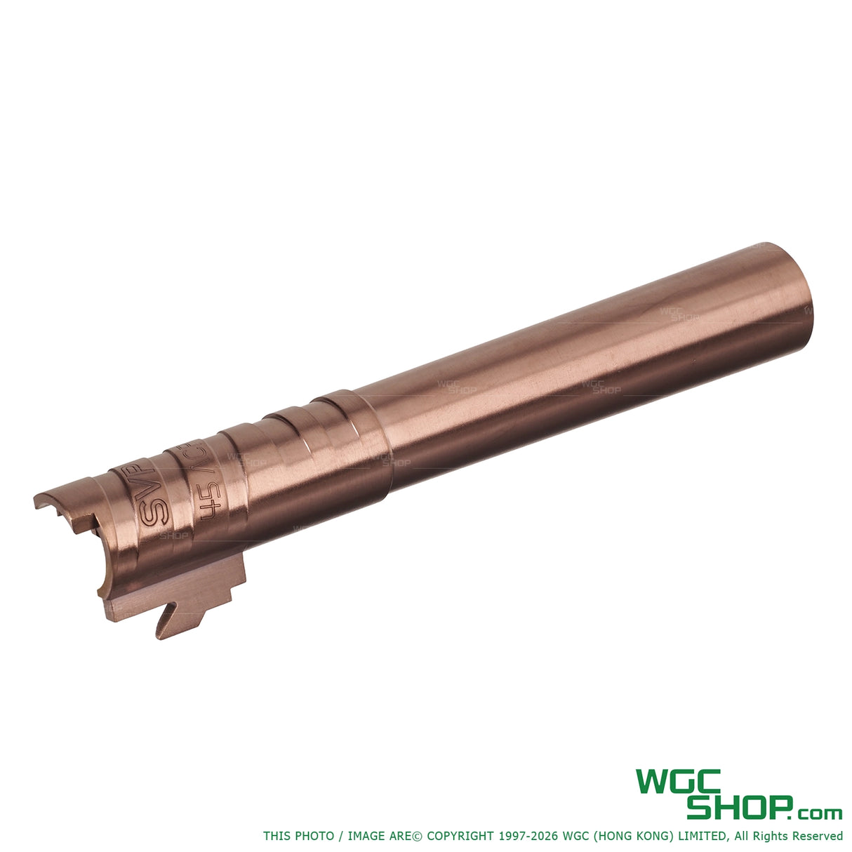 5KU 5.1 Inch Infinity SVP Stainless Barrel for MARUI Hi - Capa GBB .45 ACP Marking 5KU-GB-608-BN - WGC Shop